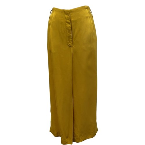 Whistles silky yellow trousers - whistles,