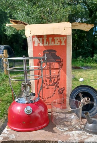 Boxed tilley lamp x246b red - lamp,