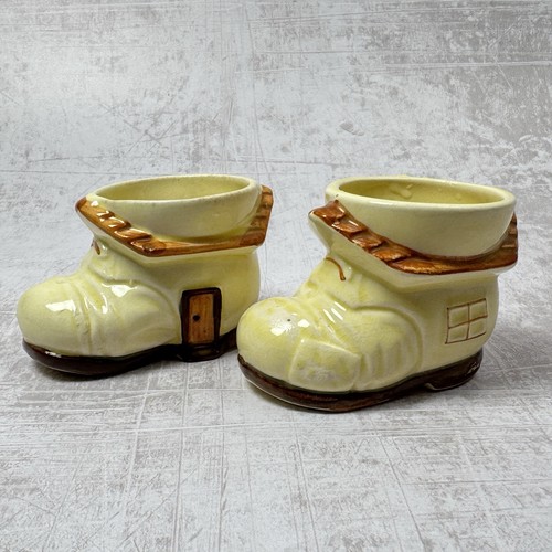 Vintage egg cups - egg, woman
