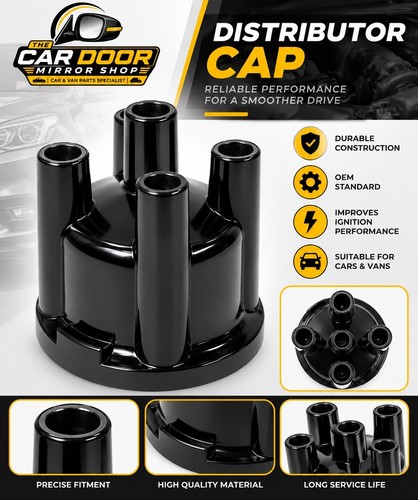 Black distributor dizzy cap - distributor,