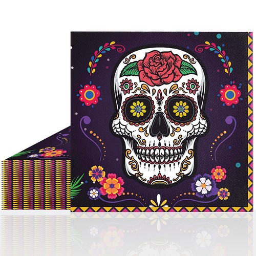 24pcs halloween napkins - 24pcs,
