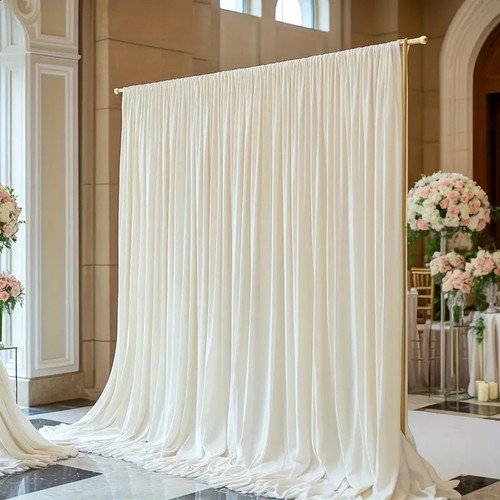 7ft backdrop curtains - 7ft, ice