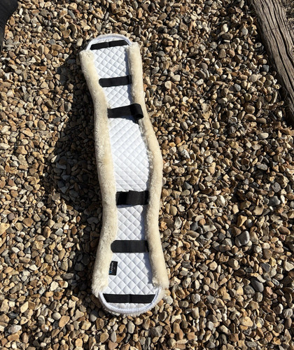 Arma white girth sleeve - girth,