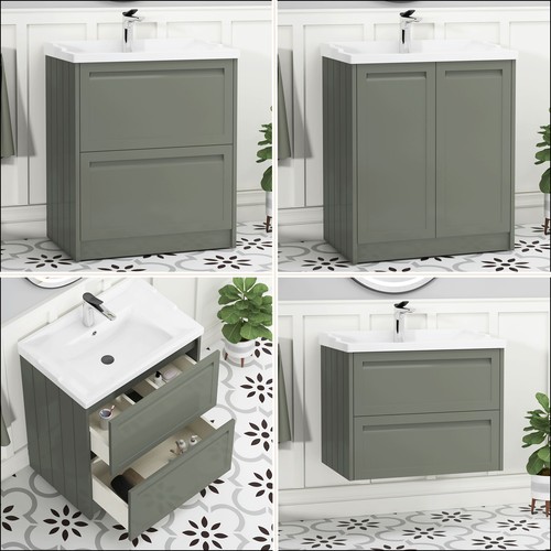 Freestanding bathroom vanity - bathroom,