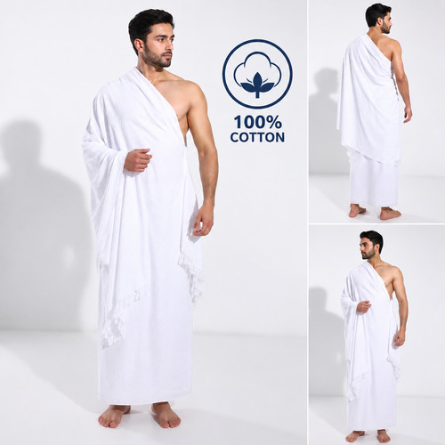 100 pure cotton umrah hajj - 100%,