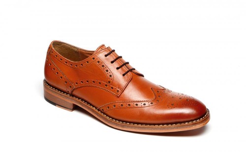 Mens surrey formal brogue tan - mens,