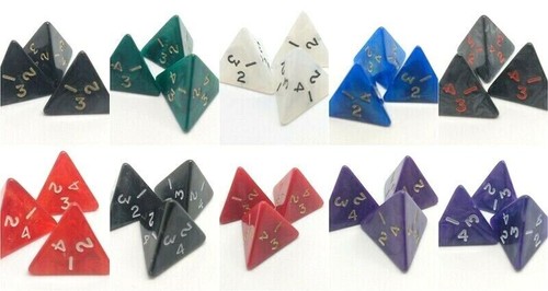 Poly pearl dice various - pearl,