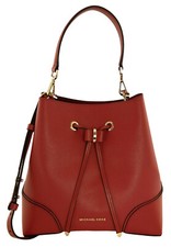 Michael Kors Red Satchel Bag