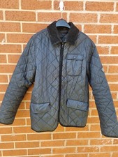 Men’s Henri Lloyd Insulated Quilted Jacket Black Size Medium 