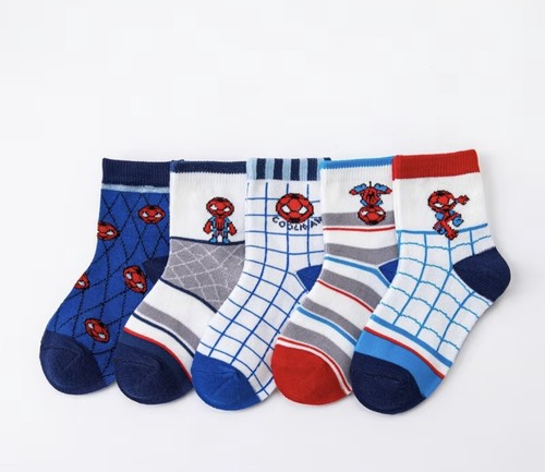 Spiderman toddler socks 5y - spiderman, 3-5y