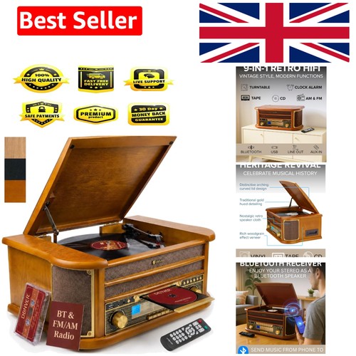 Vinyl record player with - vinyl,