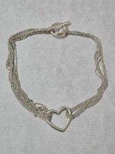 Silver toned heart