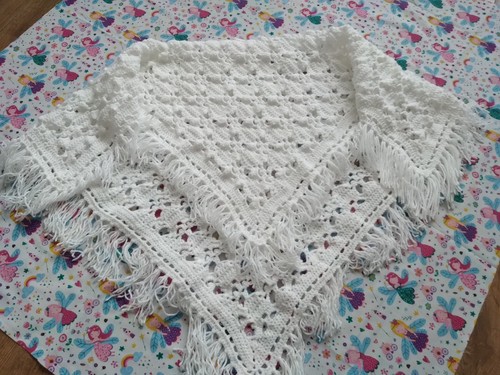 Handmade crochet christening - handmade,