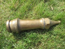 Brass Fireman’s Hose Nozzle