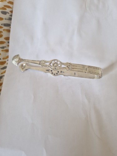 Silver sugar tongs scissor - silver,