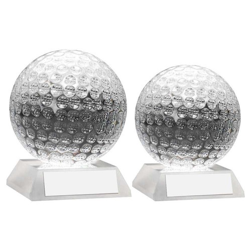 Solid glass golf ball - solid,