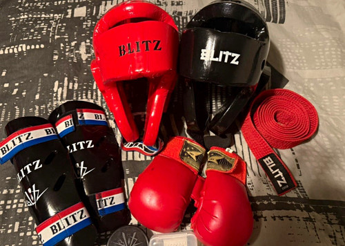 Blitz karate uniform white - blitz,