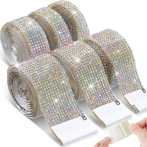 Self adhesive rhinestone trim - self,