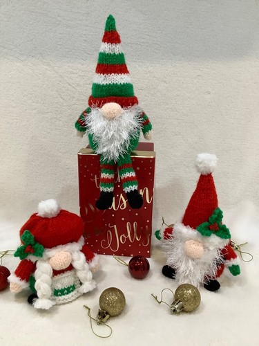 Christmas gonks chocolate - christmas,