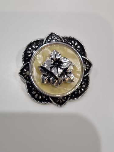 Scarf clip black - scarf,