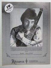 retro magazine advert 1983 ALVAREZ YAIRI doug kershaw