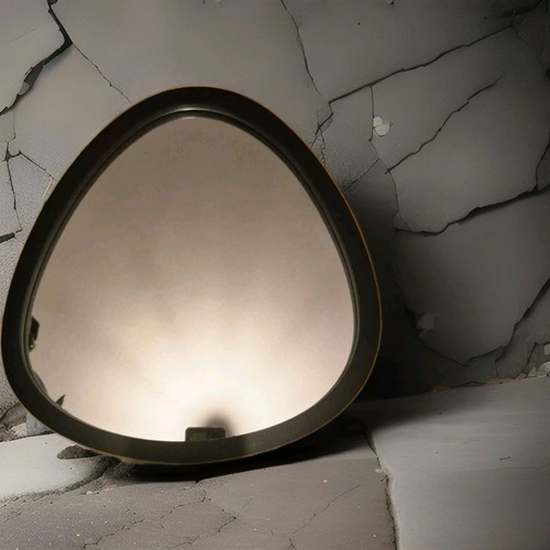 Kirkton house pebble mirror - house,