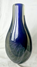 v large Italian Cenedese summerso Murano glass vase, sign by artist, Cir 1960's