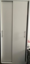 White Sliding Door Wardrobe –  Excellent Condition
