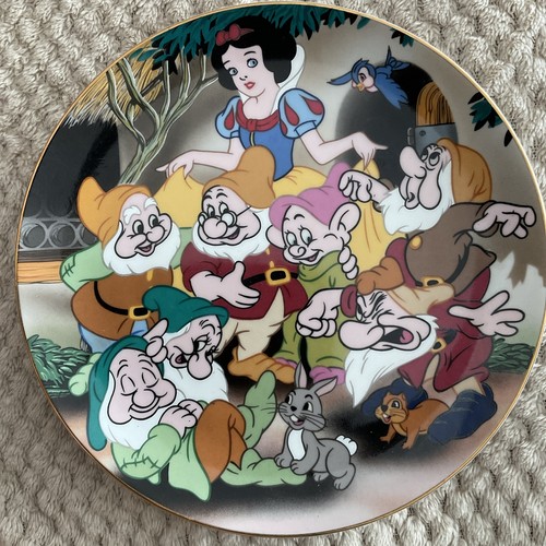 Disney plate - plate, snow