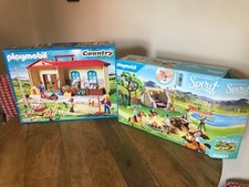Playmobil 4897 Country Take Along Farm with Carry Handle and Fold-out Playset