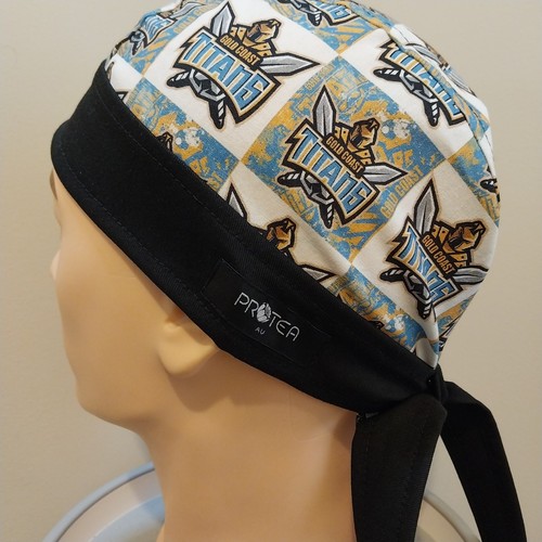 Durag rugby titans print - rugby,