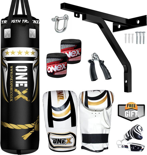 Heavy filled boxing punch bag - boxing,