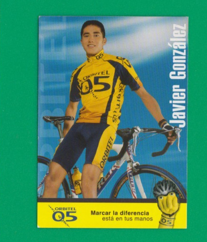 Cycling card javier - cycling,
