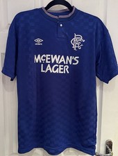 Rangers 1987-90 Home Shirt -