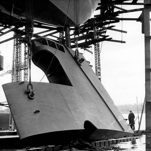 The rudder qe2 - the, of