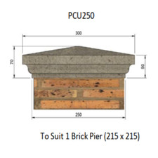 Pier Caps pillar caps