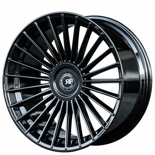 Rf22 gloss black wheels - 24”,
