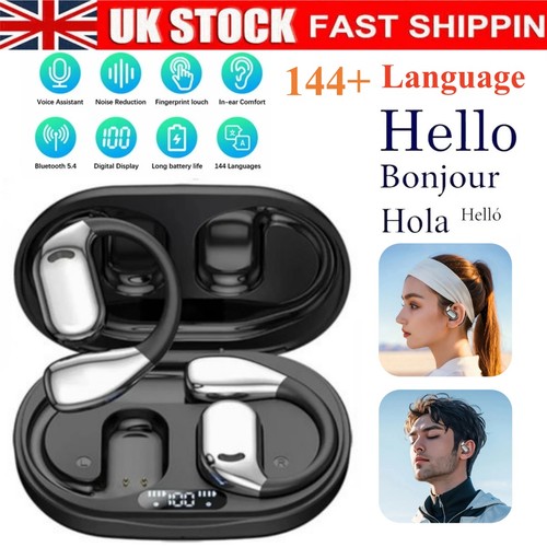 Wireless translator earbuds - translator, ai