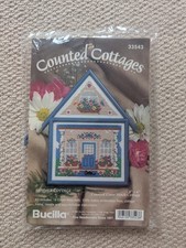 Bucilla Counted Cottages Cross