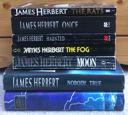 James herbert books - james, 7x