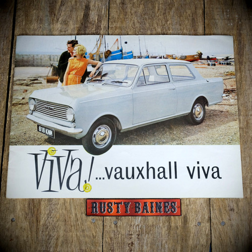 Vintage car brochure vauxhall - brochure,,