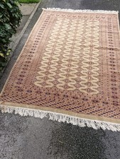 Oriental Knotted Bokhara Area