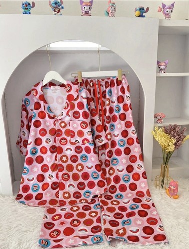 Paul frank red pajamas set - red,