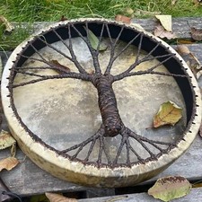 Vintage Round Shamanic Drum