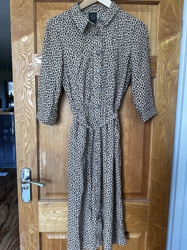 Womens editors cut - cut, leopard