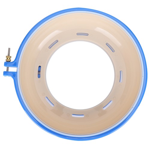 Plastic embroidery hoop cross - plastic,