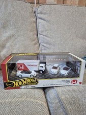 Hot Wheels Premium Display Set. Honda S2000 NSX Civic Type R  Diorama jdm