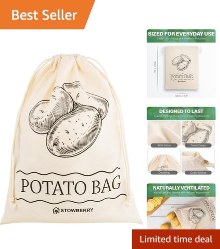 100 cotton potato storage - 100%,