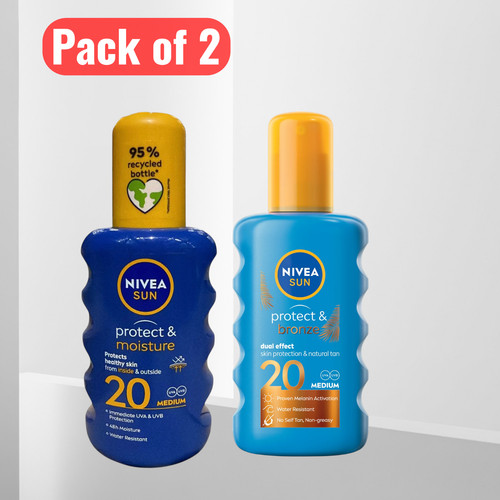 Nivea sun protect bronze - &,
