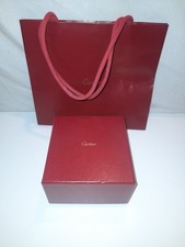 Cartier Bracelet Product Box + Branded Shopping Bag